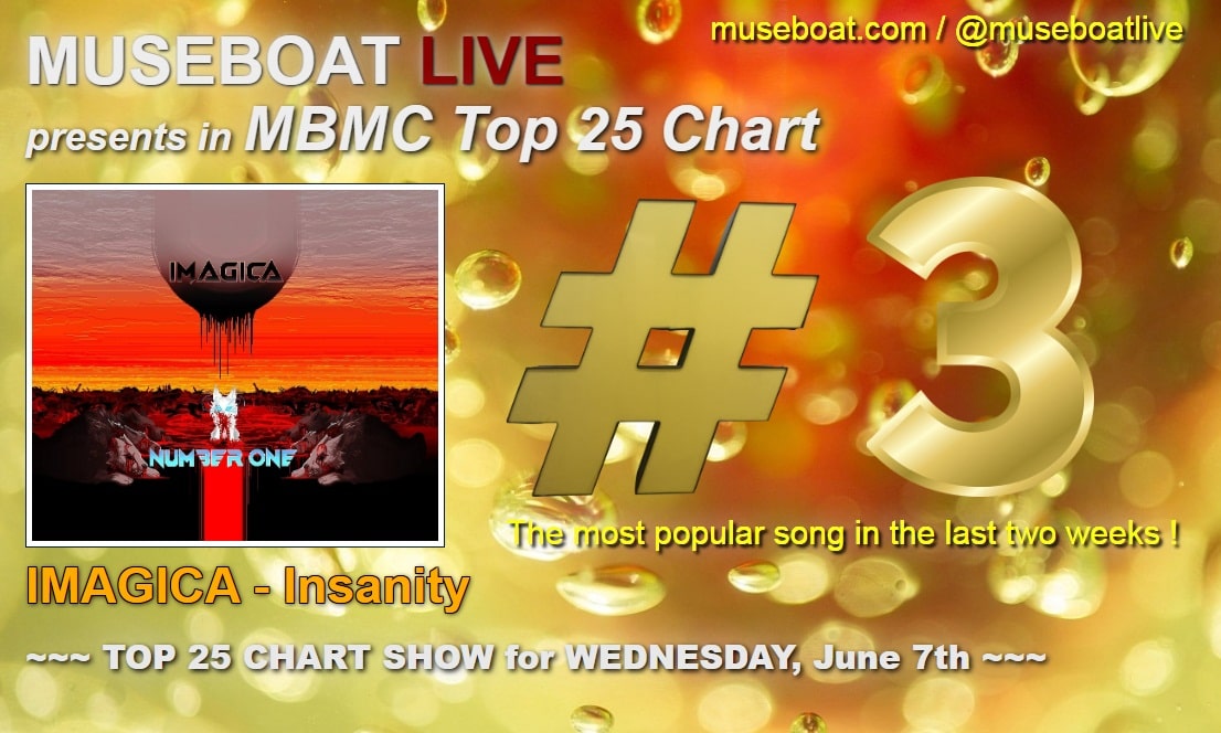 # 3 in MBMC Top 25 Chart